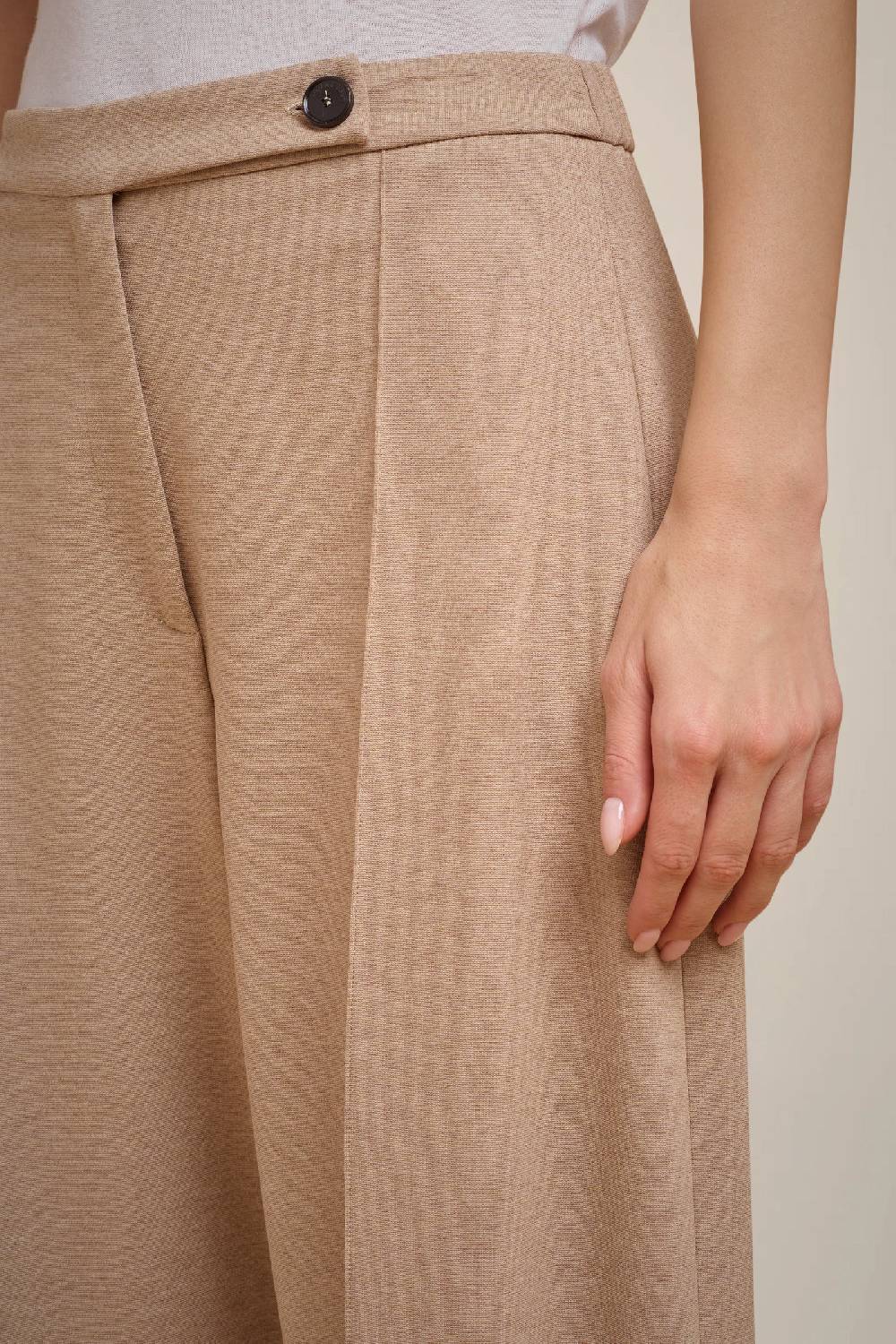 Liviana Conti PANTALONE CROP PUNTO MILANO W4FF4WI37W69-0.38 Spedizione Gratuita