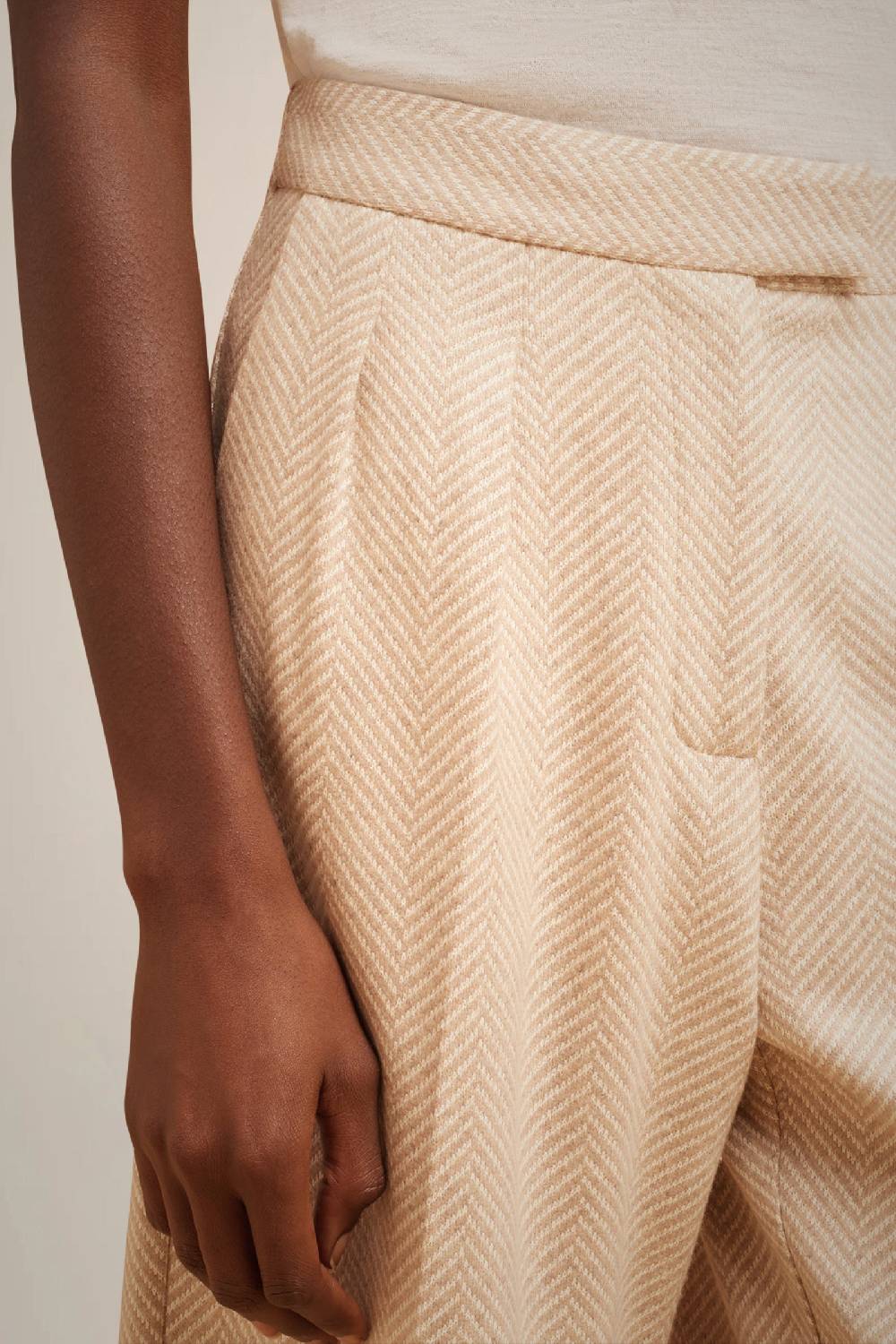 Liviana Conti PANTALONE PANNO CASHMERE W4FF4WL317-RSC.38 Qualità Garantita