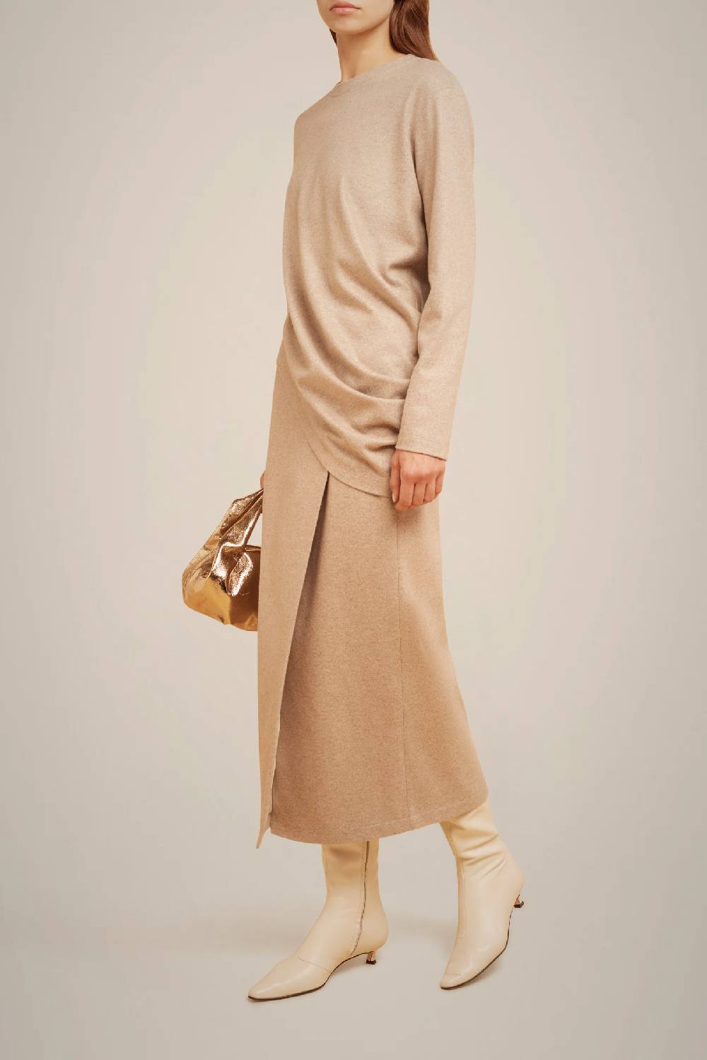 Liviana Conti GONNA PORTAFOGLIO IN PANNO CASHMERE W4FF4WN30W69-0.38