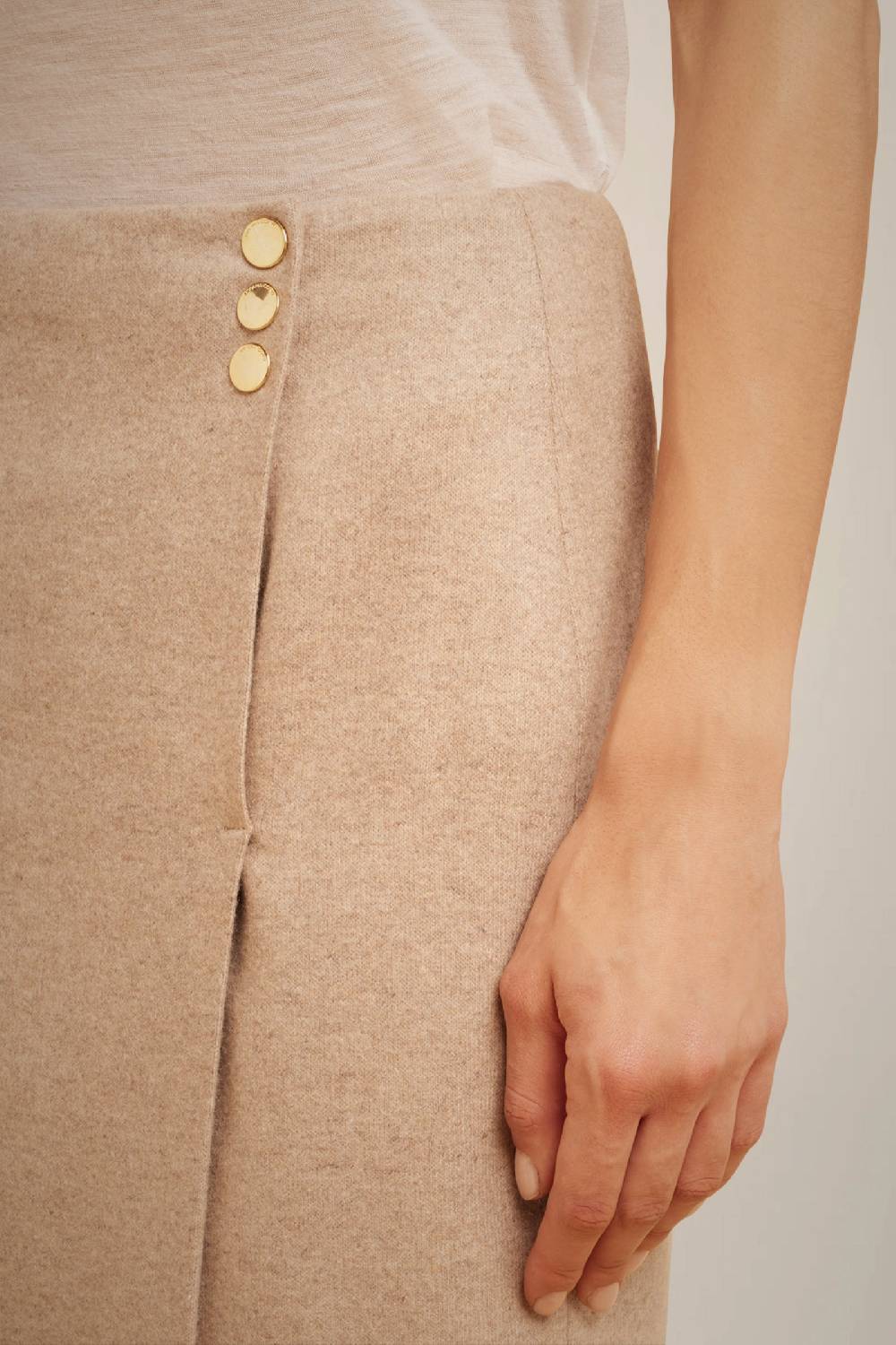 Liviana Conti GONNA PORTAFOGLIO IN PANNO CASHMERE W4FF4WN30W69-0.38 Sconto