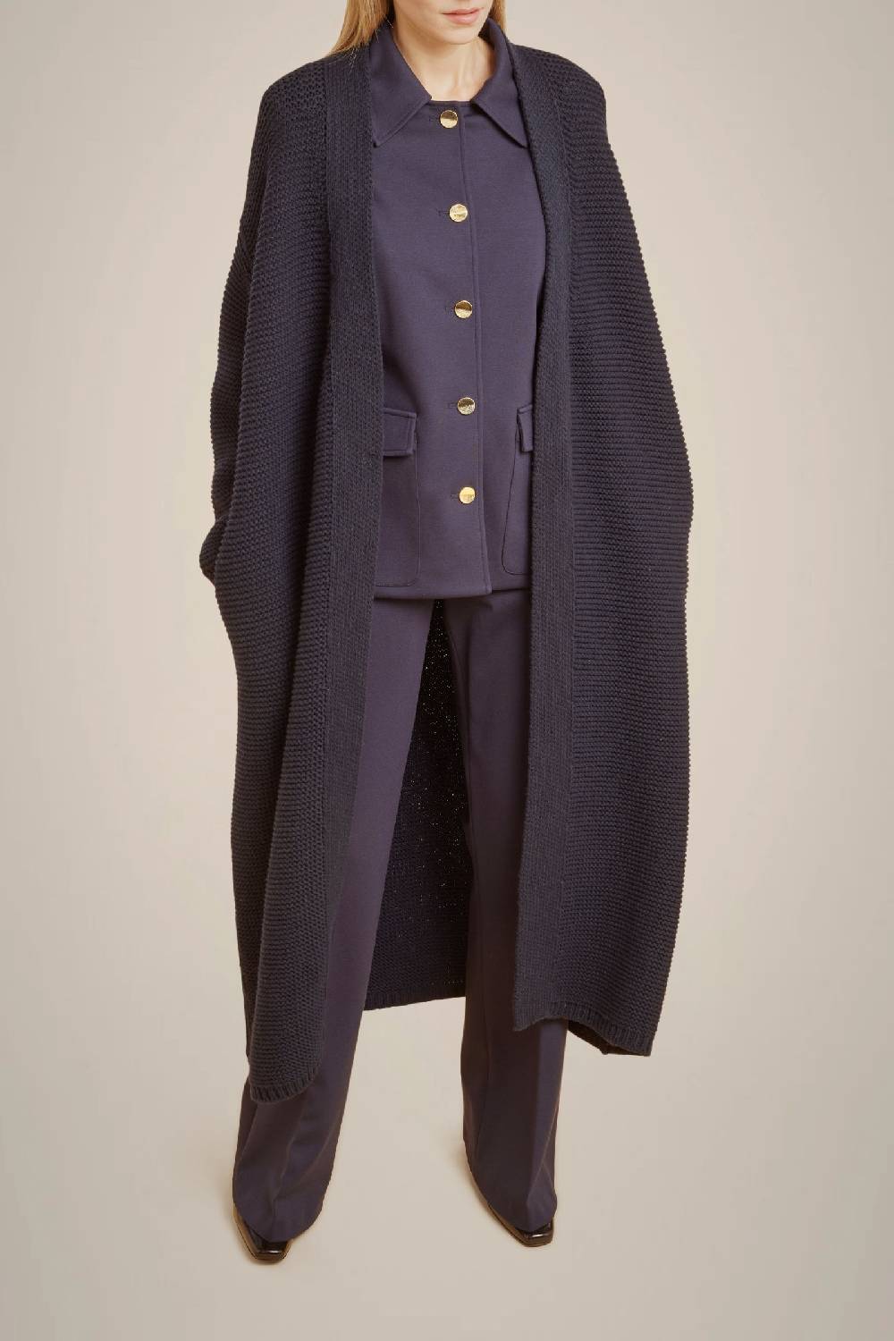 Liviana Conti CARDIGAN IN CASHMERE RICICLATO W4LL4WC25N08-0.XS Shopping online