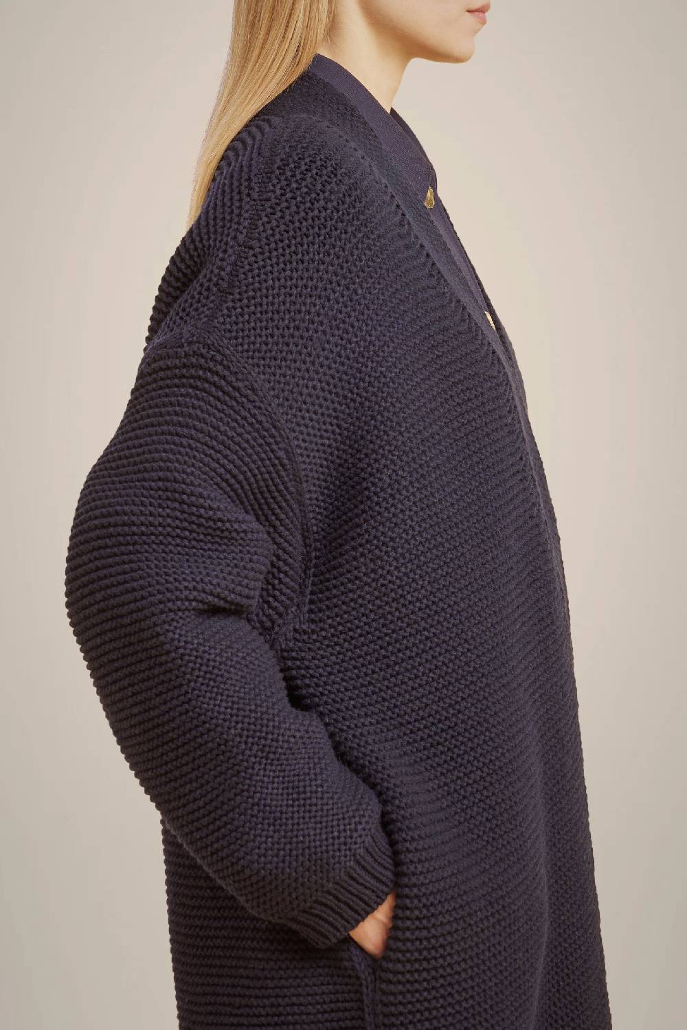 Liviana Conti CARDIGAN IN CASHMERE RICICLATO W4LL4WC25N08-0.XS Shopping online