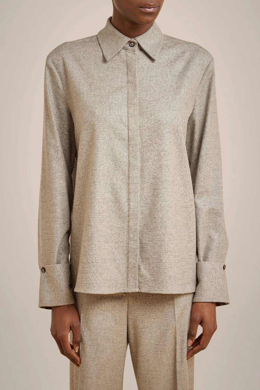 Liviana Conti CAMICIA CON COLLETTO W4LL4WP52MEL02.40 Vendite stagionali