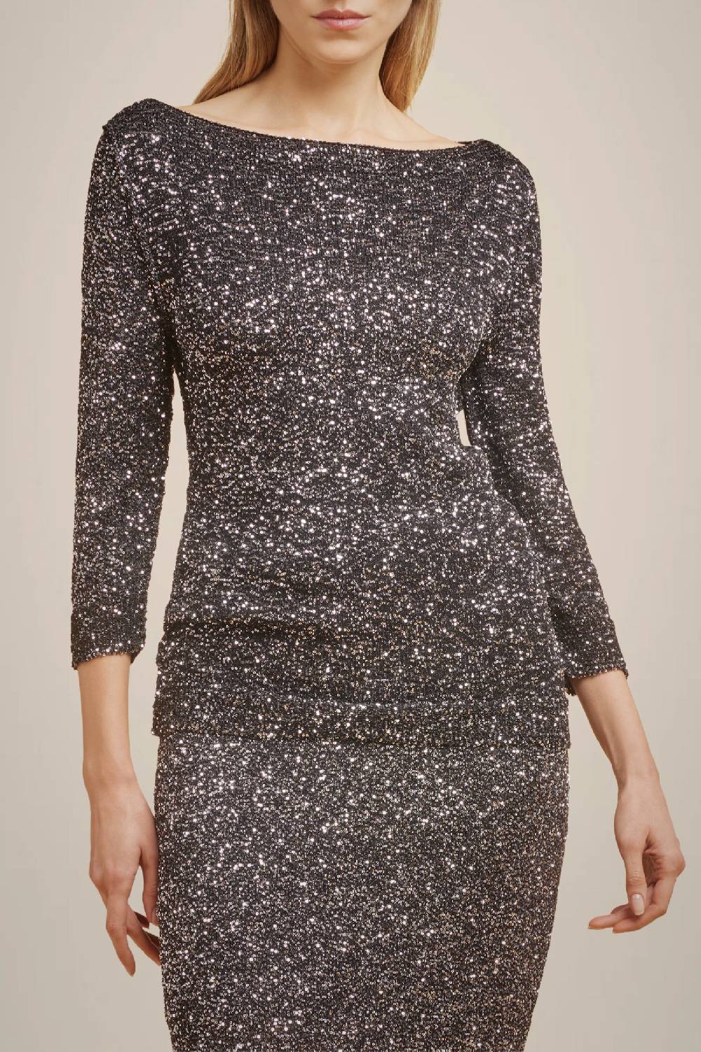 Liviana Conti MAGLIA FULL PAILLETTES W4FF4WG35Y69Z2.XS Offerta Pasqua