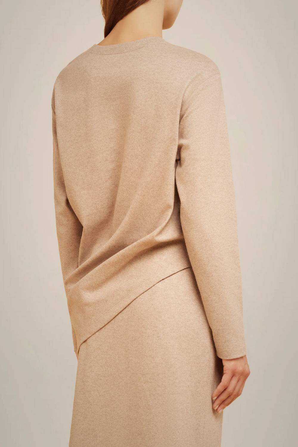 Liviana Conti BLUSA GIROCOLLO IN PANNO CASHMERE W4FF4WN08W69-0.38 Offerta San Valentino