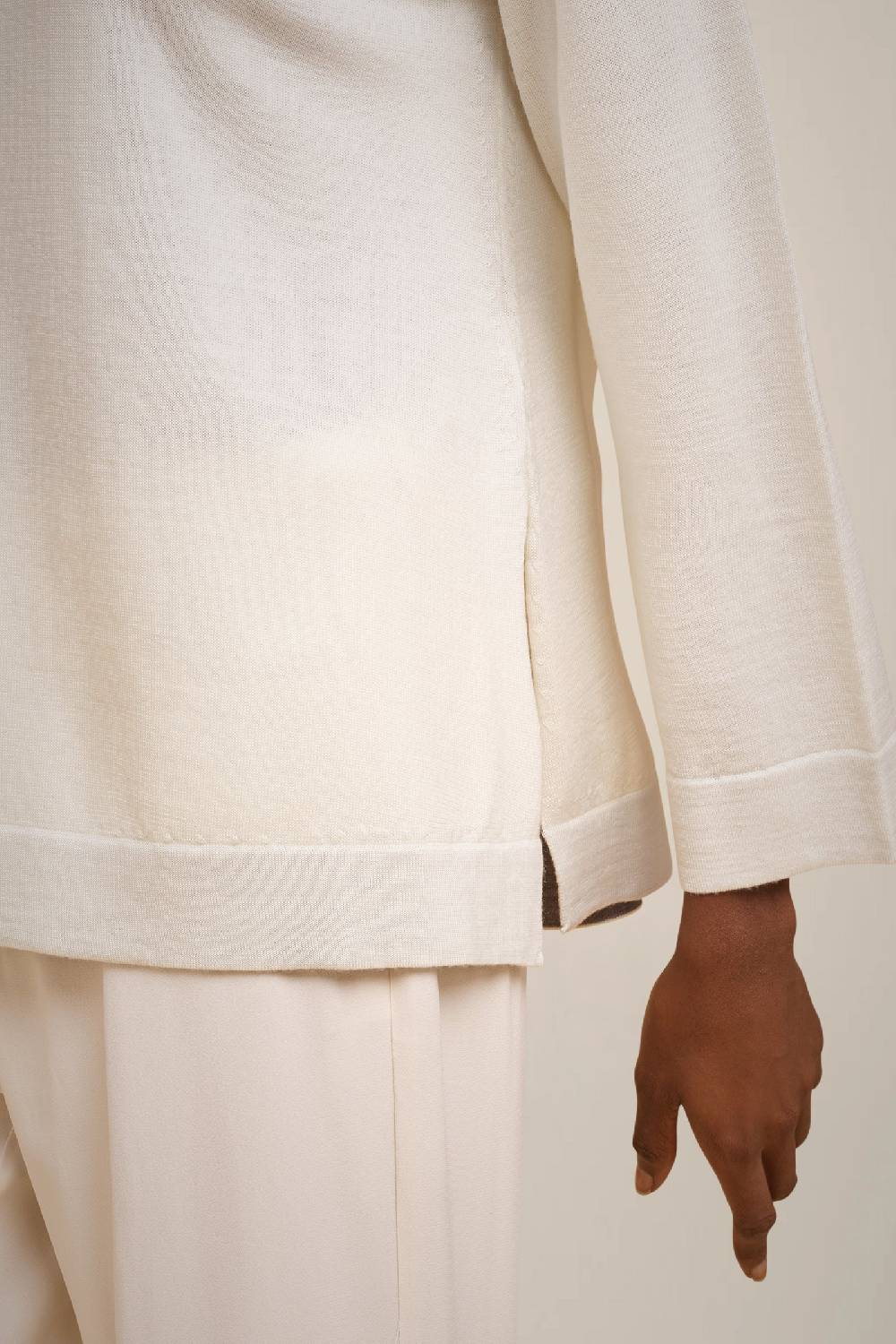 Liviana Conti MAGLIA BORDI DOUBLE W4FCNTA03A08-X.S Smaltimento dello stoccaggio