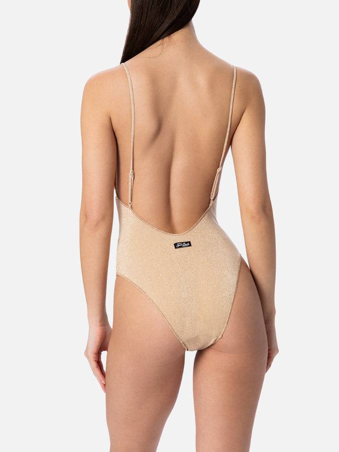 Mc2 Saint Barth Costume intero da donna in lurex Cecille Qualità