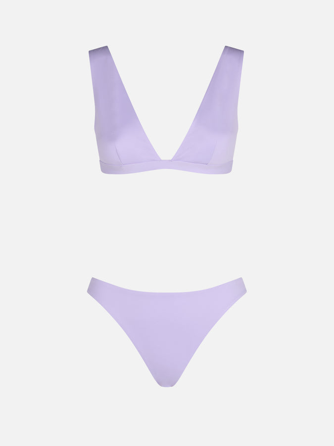 Mc2 Saint Barth Woman lilac heatsealed scooped bikini Ofelia Reanna Soddisfazione Garantita