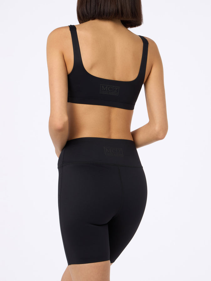 Mc2 Saint Barth Pantaloncini fitness da donna termosaldati Fawn Shopping Online