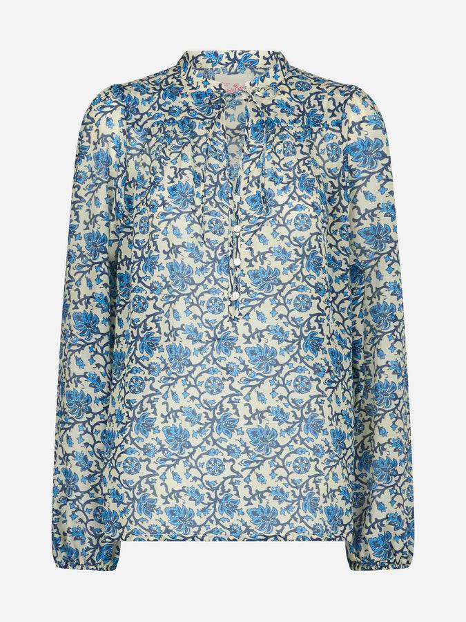 Mc2 Saint Barth Blusa da donna in voile di seta Harper Affare Del Giorno