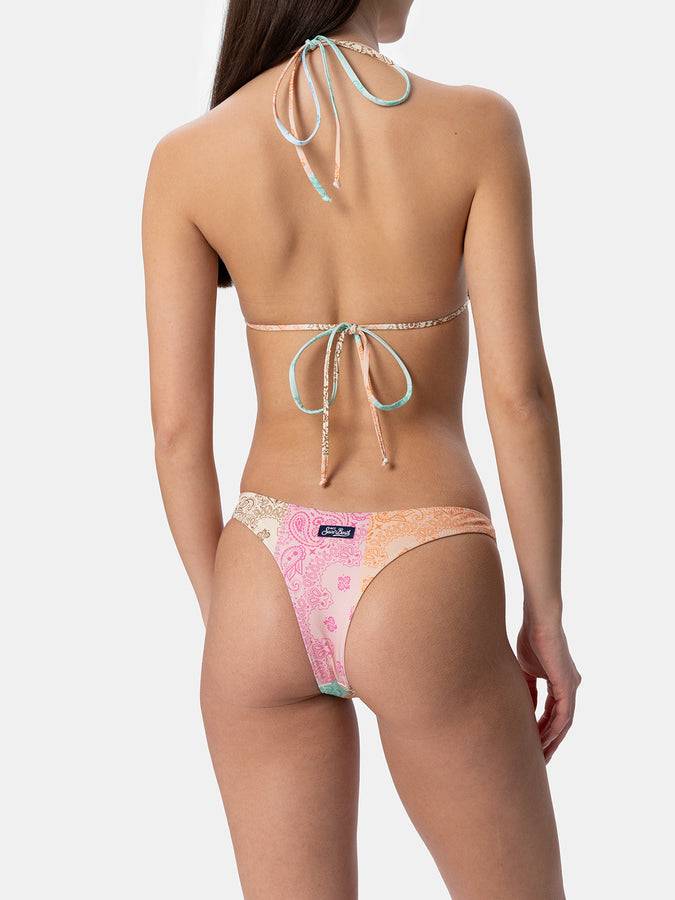 Mc2 Saint Barth Bikini da donna a triangolo a bandana Leah Naomi Negozio