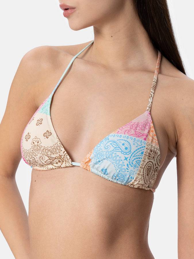 Mc2 Saint Barth Bikini da donna a triangolo a bandana Leah Naomi Negozio