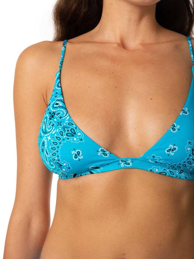Mc2 Saint Barth Bikini da donna a triangolo con stampa bandana 2025
