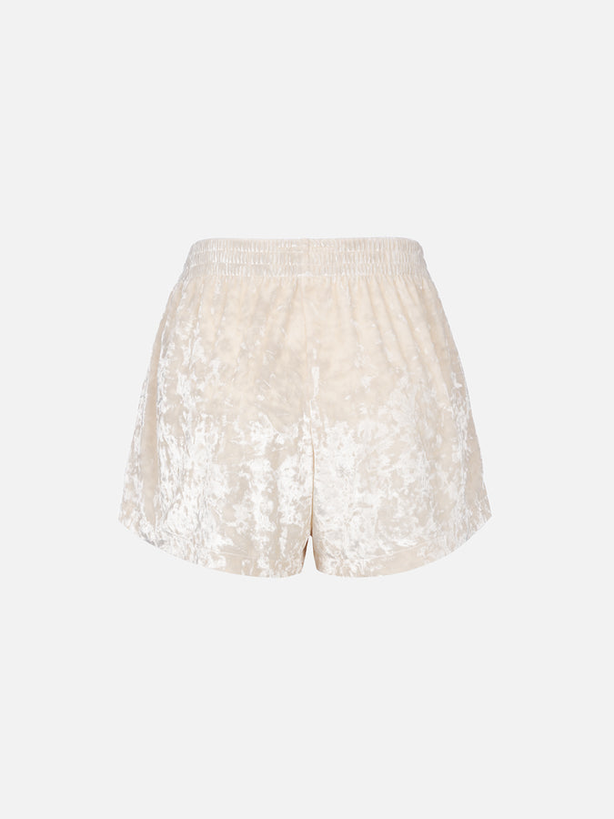 Mc2 Saint Barth Pantaloncini da donna in ciniglia pull up Cate Online