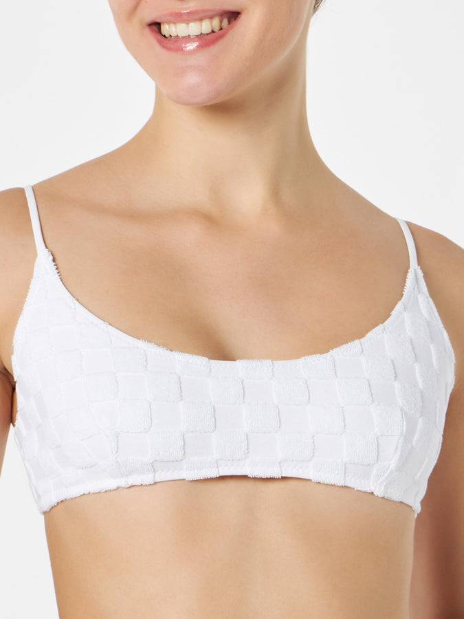 Mc2 Saint Barth Bikini a bralette da donna in spugna Vendita Economica