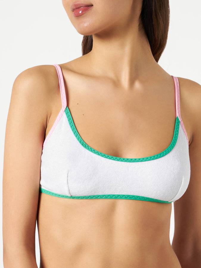 Mc2 Saint Barth Bikini da donna a bralette in spugna Italia