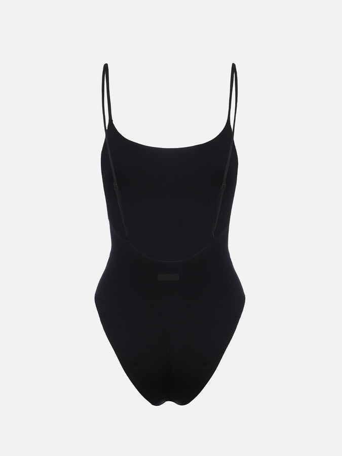 Mc2 Saint Barth Costume intero da donna nero Cecille con strass Affare Del Giorno