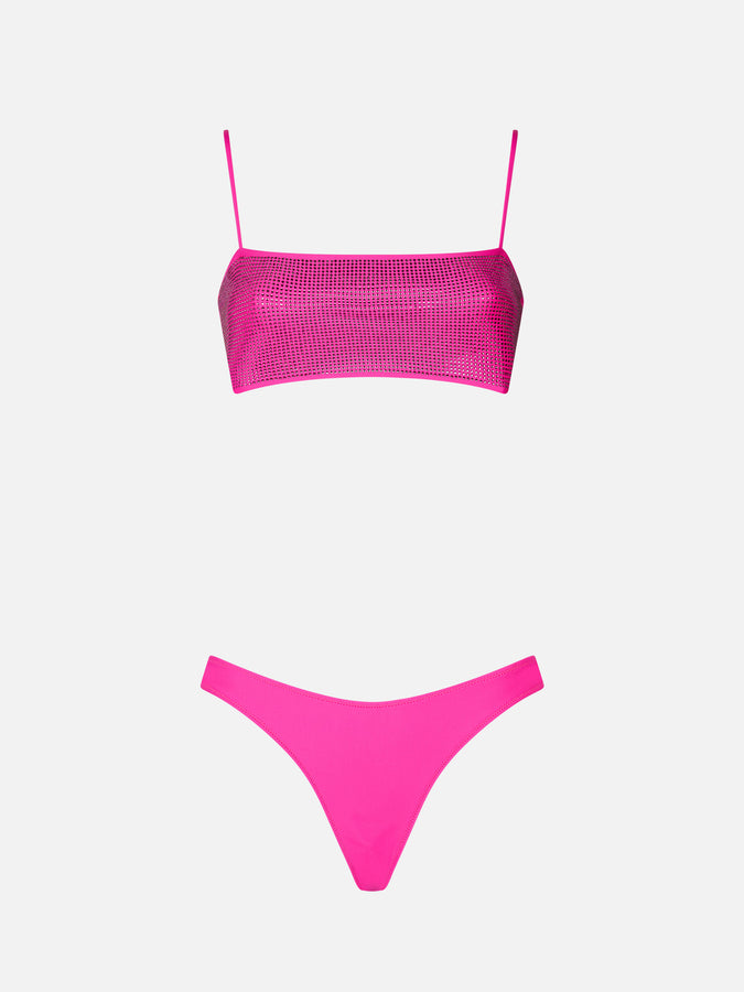 Mc2 Saint Barth Bikini da donna a fascia fucsia Offerta speciale della fabbrica