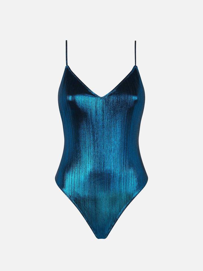 Mc2 Saint Barth Costume intero da donna blu royal Economico