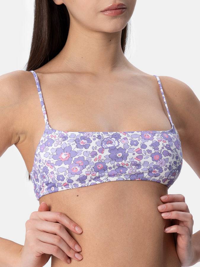 Mc2 Saint Barth Bikini a bralette da donna Betsy Sadie Naomi | REALIZZATO CON TESSUTO LIBERTY In Vendita