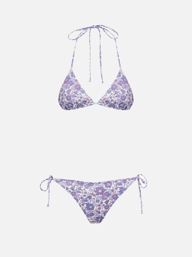 Mc2 Saint Barth Bikini a triangolo da donna Betsy Leah Virgo | REALIZZATO CON TESSUTO LIBERTY Offerte
