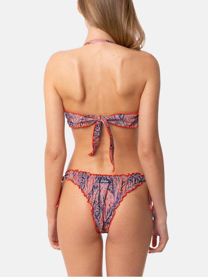 Mc2 Saint Barth Bikini da donna a fascia con stampa Liberty | EDIZIONE SPECIALE LIBERTY Hotsell