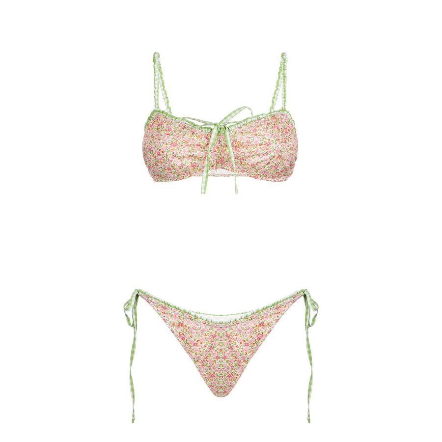 Mc2 Saint Barth Bikini da donna a triangolo con stampa Liberty | Realizzato con tessuto Liberty I Più Venduti