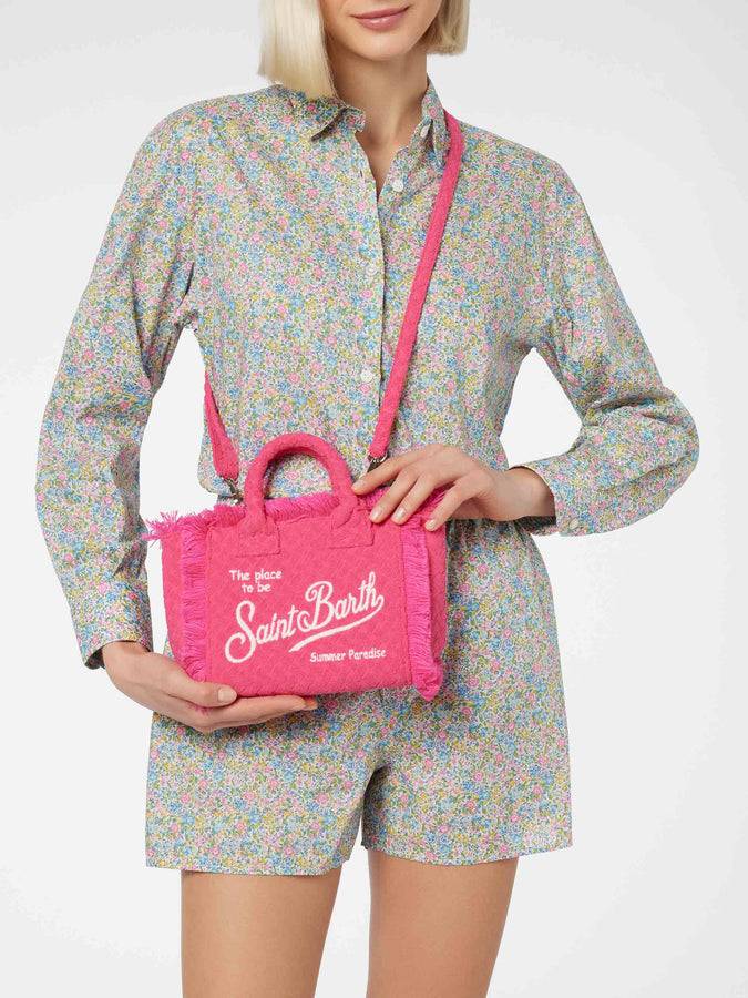 Mc2 Saint Barth Pantaloncini da donna Boxy in cotone stampa Emma & Georgina | REALIZZATO CON TESSUTO LIBERTY In Saldo