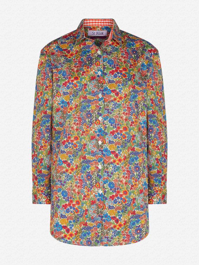 Mc2 Saint Barth Camicia da donna in cotone | Realizzato con tessuto Liberty 2025
