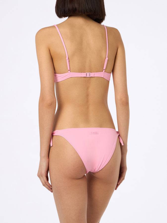 Mc2 Saint Barth Woman pink scoop bralette bikini May Yali Vendita
