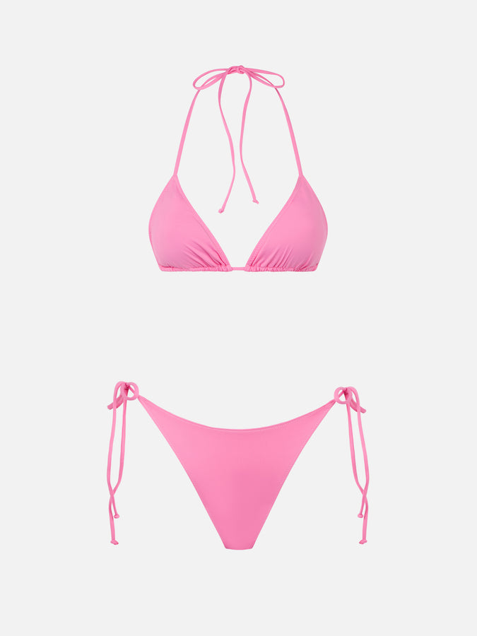 Mc2 Saint Barth Bikini da donna a triangolo rosa Convenienza