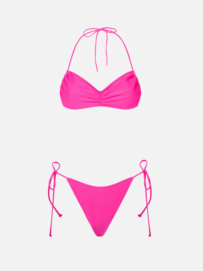 Mc2 Saint Barth Bikini da donna a fascia fucsia Novità