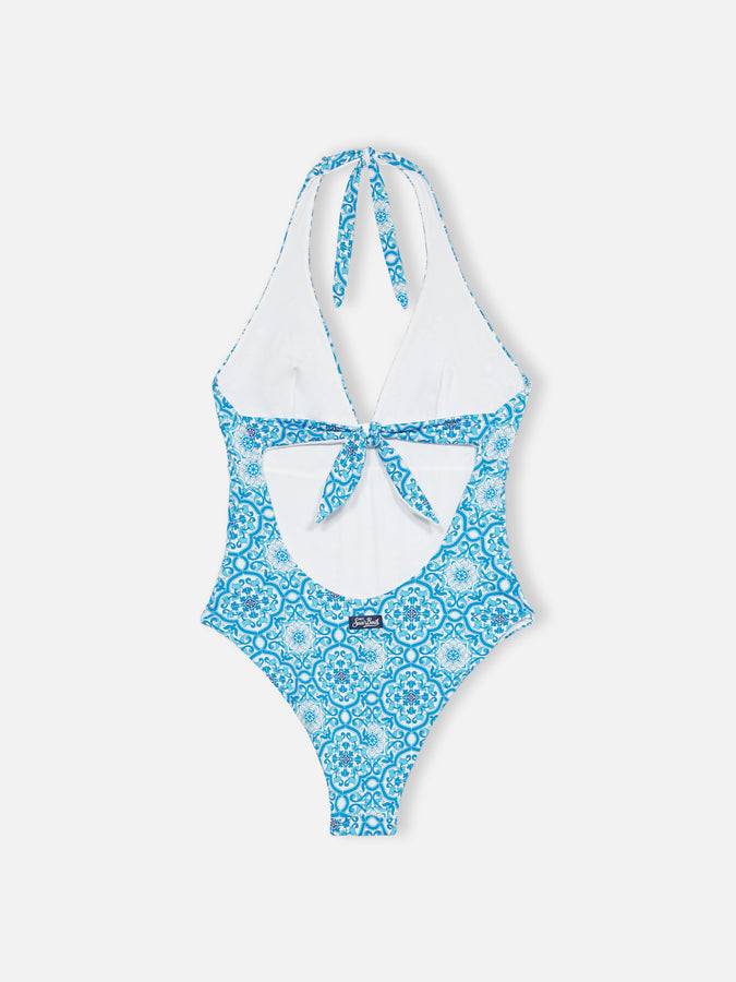 Mc2 Saint Barth Costume intero da donna Marylin in maiolica Economico