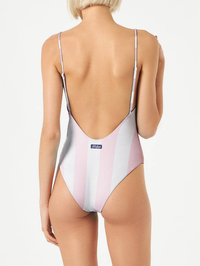 Mc2 Saint Barth Costume Intero Fiorucci Stripes Angels | FIORUCCI EDIZIONE SPECIALE Flash Sale