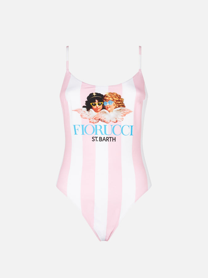 Mc2 Saint Barth Costume Intero Fiorucci Stripes Angels | FIORUCCI EDIZIONE SPECIALE Flash Sale