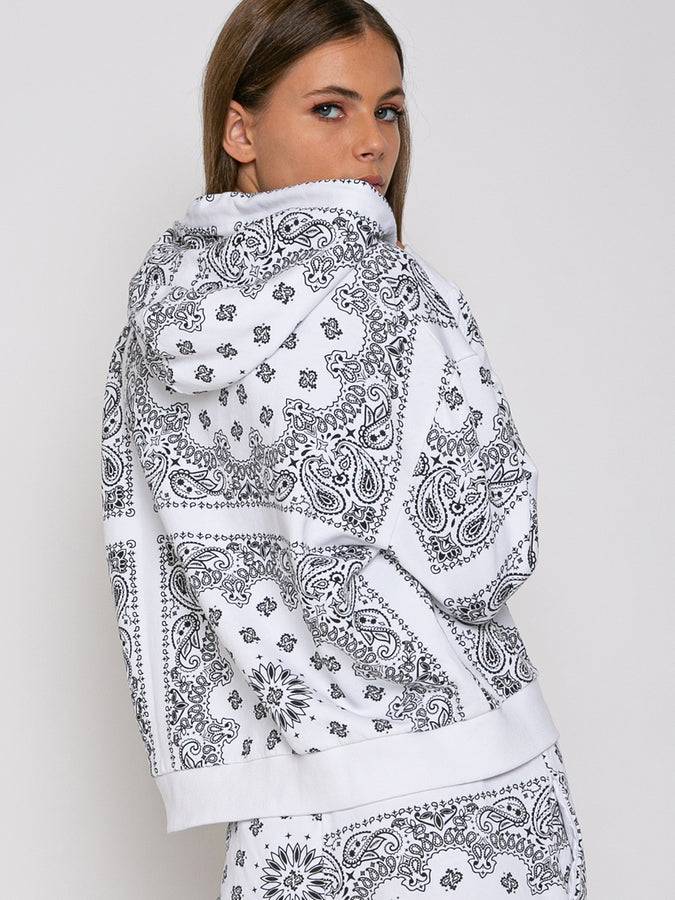 Mc2 Saint Barth Felpa con cappuccio bandana in cotone con ricamo Saint Barth Nuovo