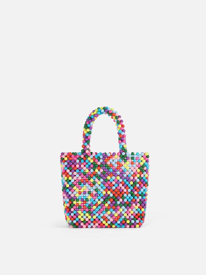 Mc2 Saint Barth Borsa piccola con perline multicolor Promozione Limitata