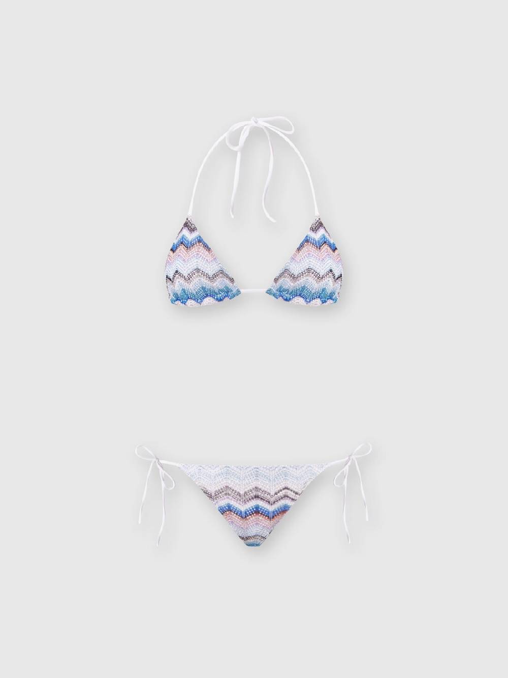 Missoni Bikini crochet zig zag con lurex Saldi Di Fabbrica