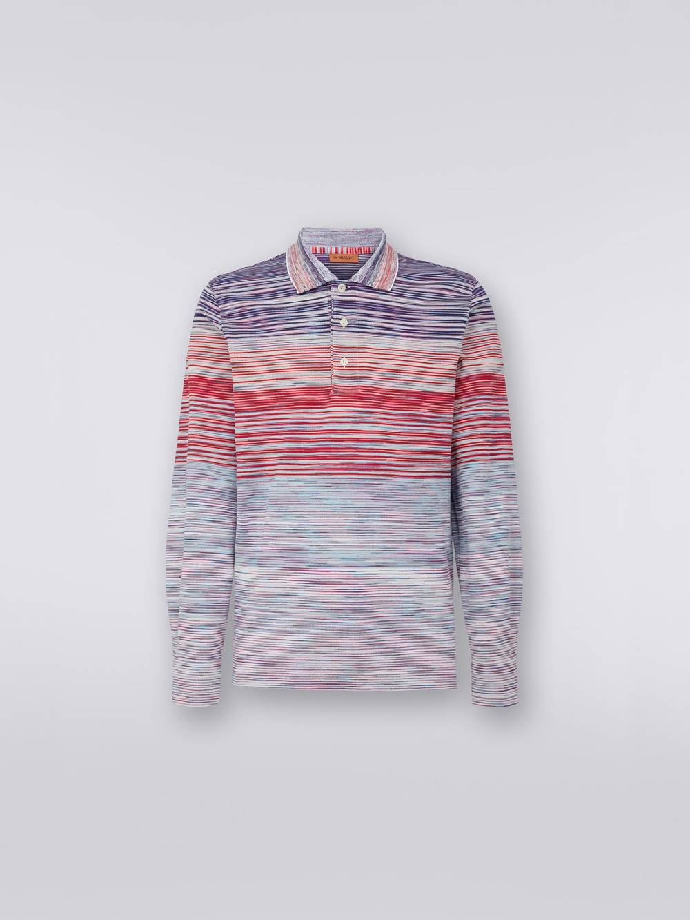 Missoni Polo a maniche lunghe in viscosa fiammata Discount Store per i nuovi prodotti