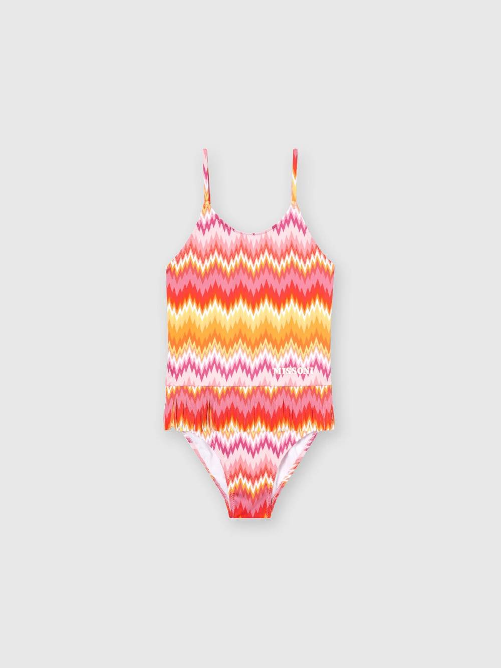 Missoni Costume intero chevron con scritta logo Fino Al -60%