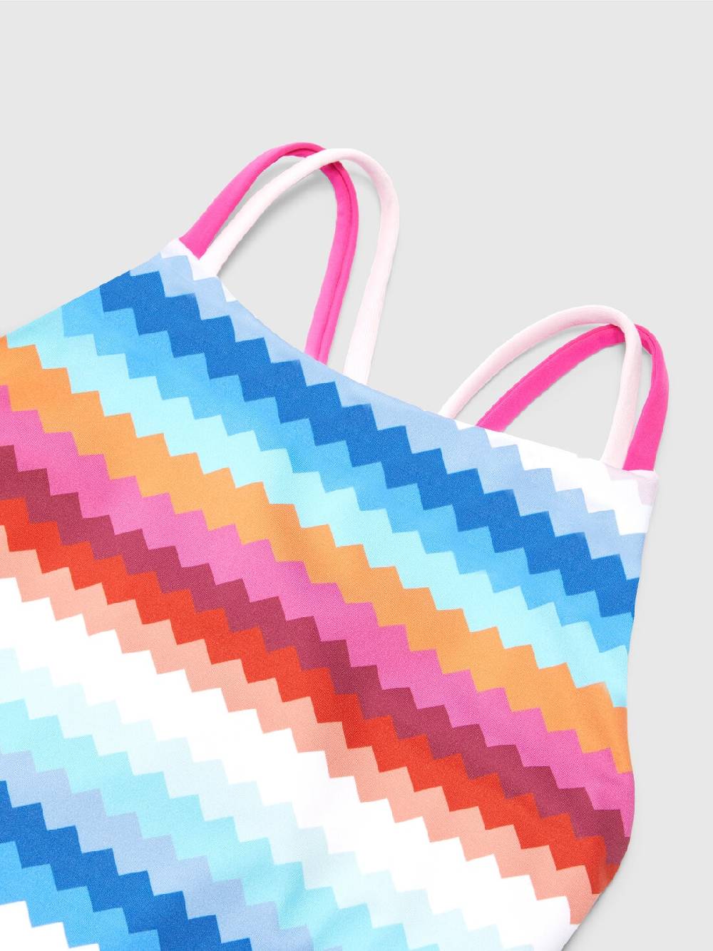 Missoni Costume intero zig zag con scritta logo Prezzo Ridotto