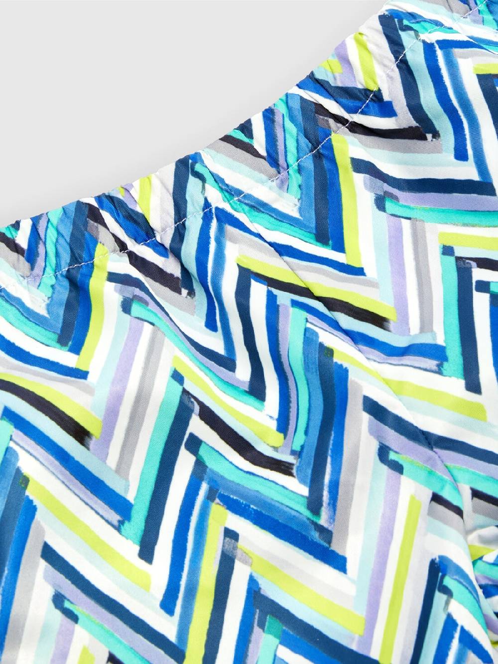 Missoni Boxer mare con stampa zig zag e scritta logo Sconto