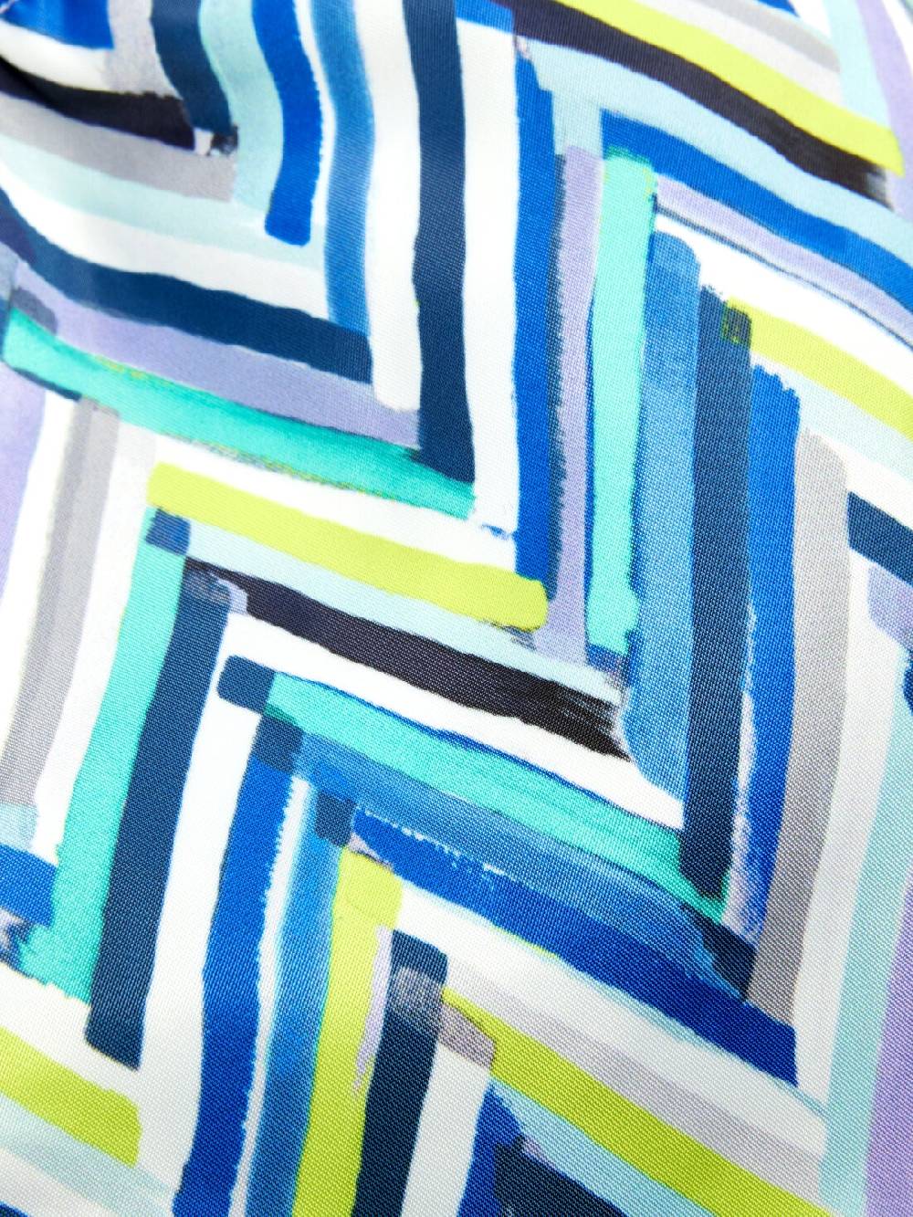 Missoni Boxer mare con stampa zig zag e scritta logo Sconto