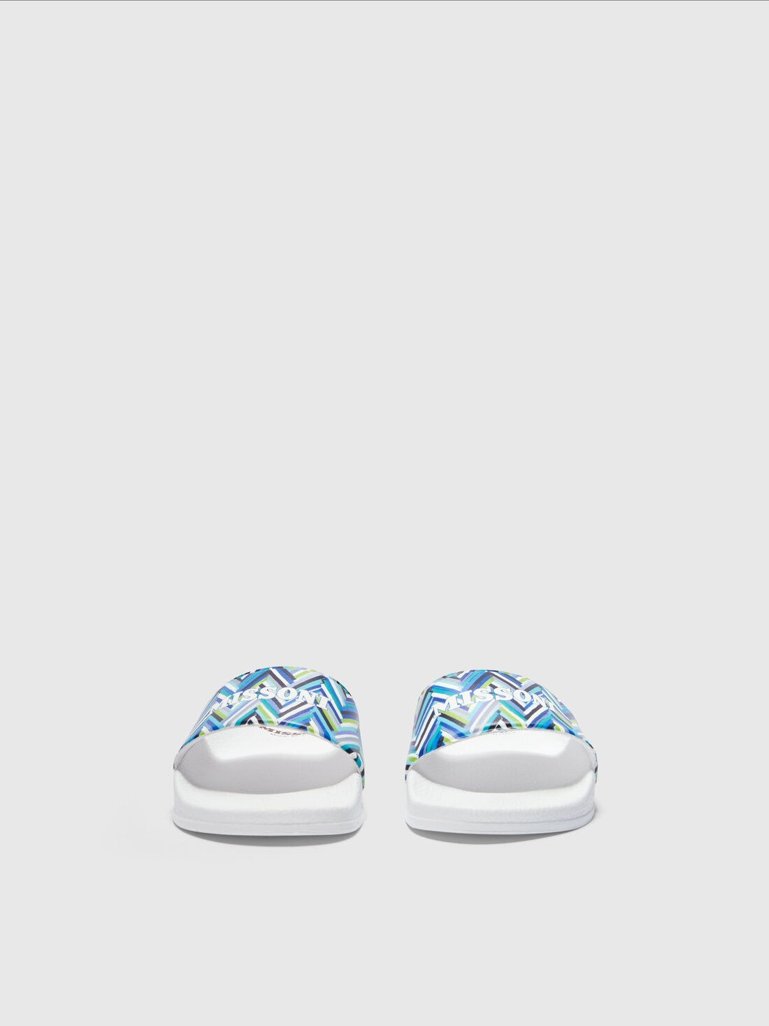 Missoni Ciabatte con motivo chevron e scritta logo Offerta
