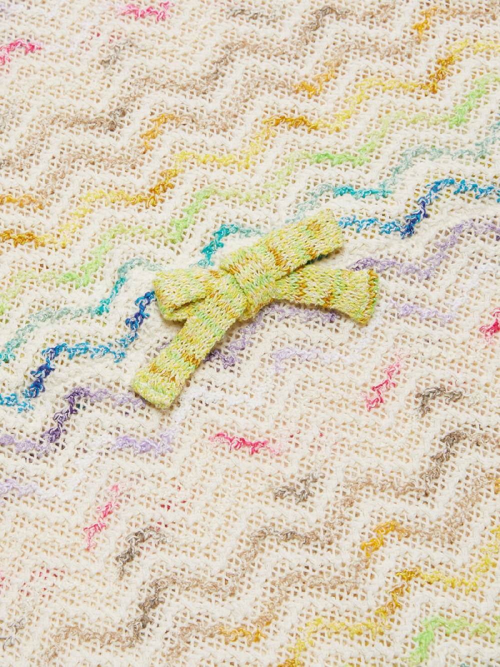 Missoni Abito in maglia di misto cotone chevron Economico