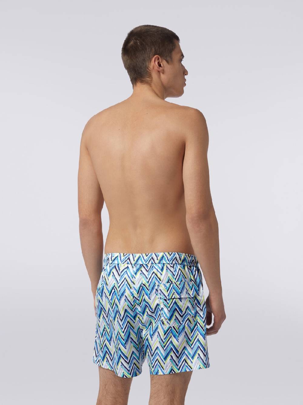 Missoni Boxer mare con stampa zig zag effetto spennellate I Più Venduti