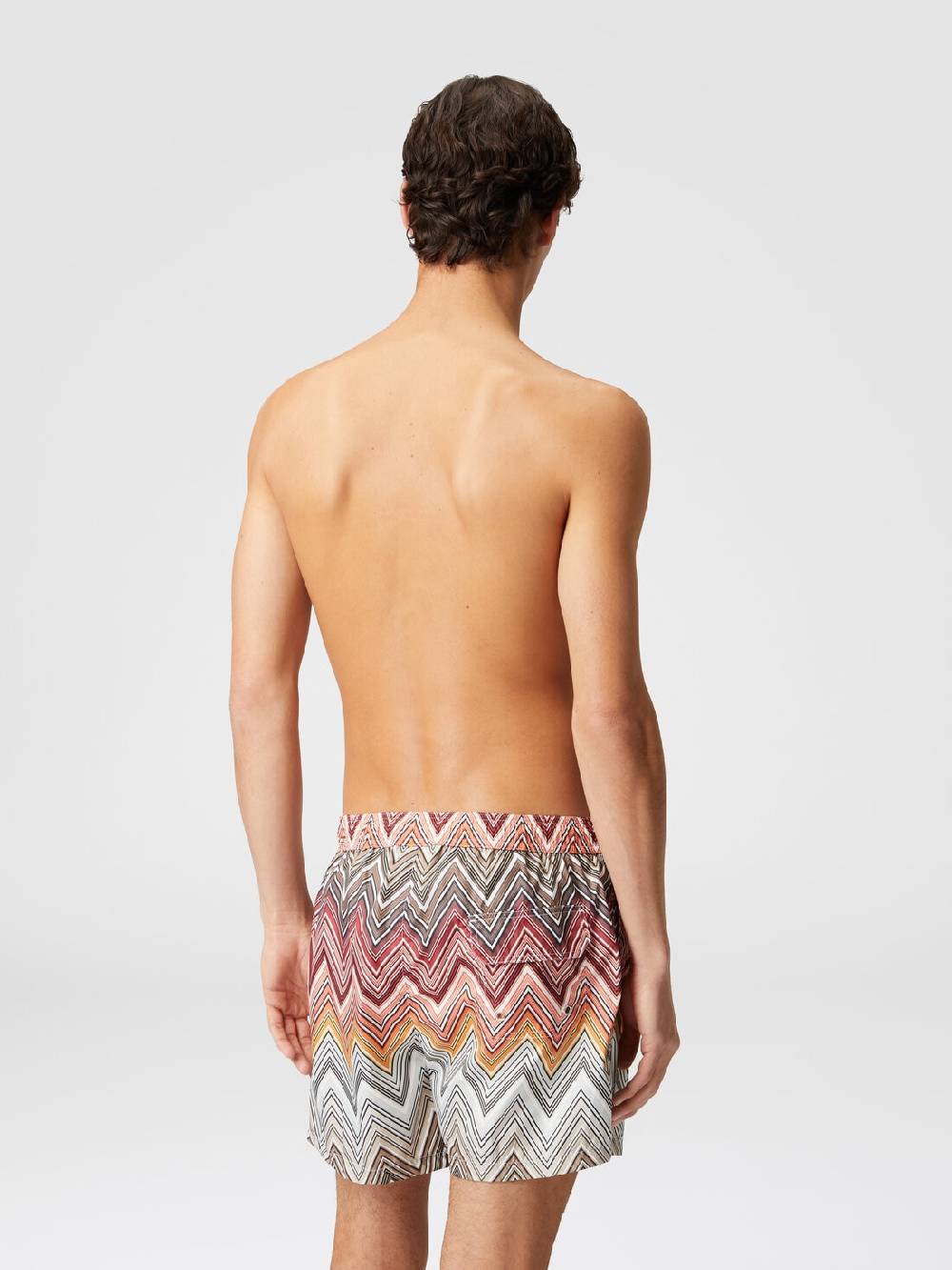 Missoni Boxer mare con stampa macro zig zag Negozi Online