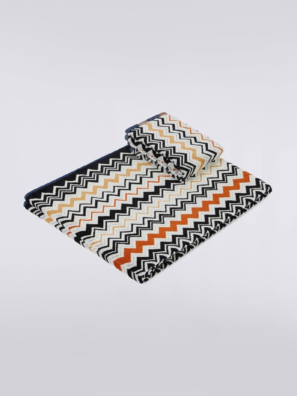 Missoni Set 2 pezzi di asciugamani da bagno Bernard in spugna di cotone chevron Offerta