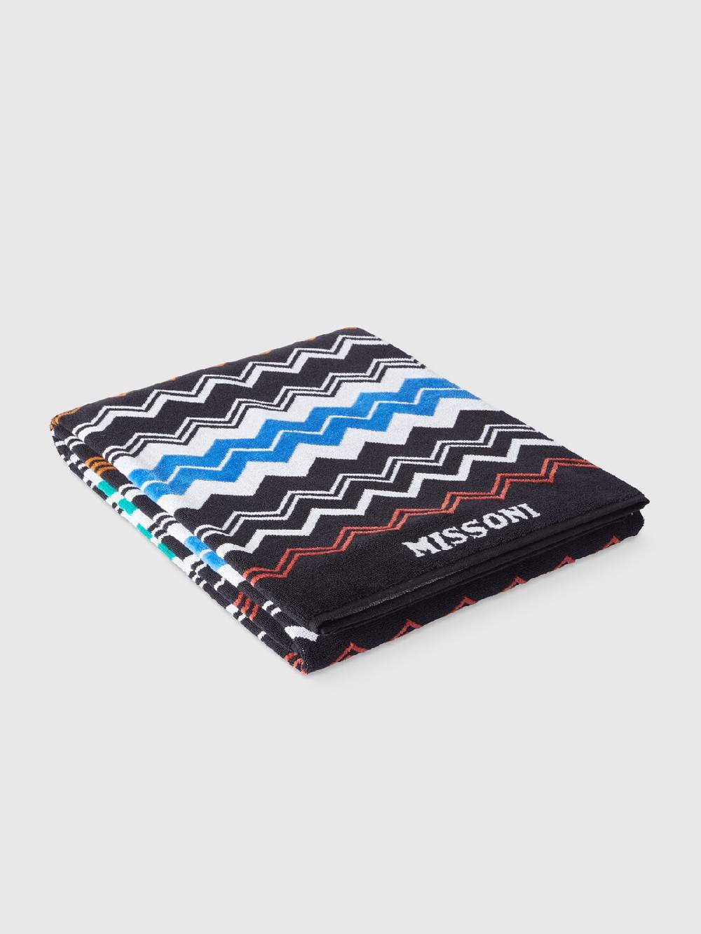 Missoni Telo mare 180x100 cm Neoclassic in spugna di cotone zig zag Saldi