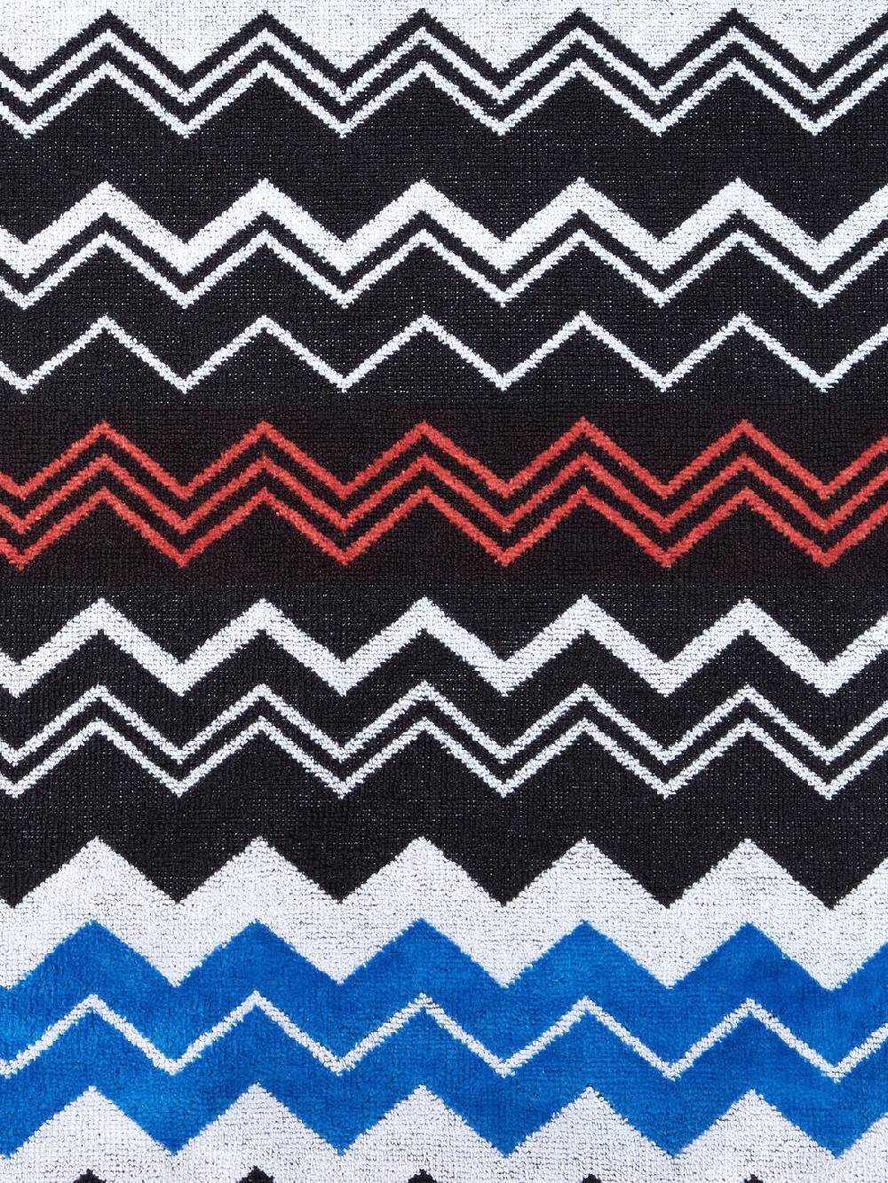 Missoni Telo mare 180x100 cm Neoclassic in spugna di cotone zig zag Saldi